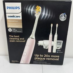Philips Sonicare DiamondClean Smart Electric Rechargeable Toothbrush, 2-pack