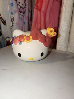 hello kitty spring ceramic coin bank