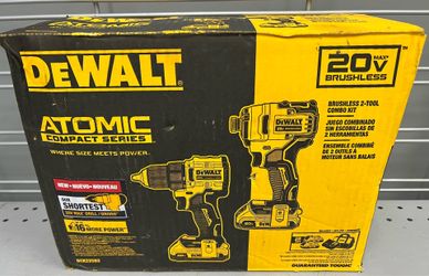 DeWALT Atomic 20V Drill/Impact Combo - DCK225D2