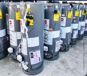 New Water Heater Rheem Performance Plus