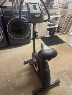 Upright exercise bike