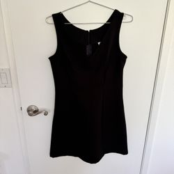 Black Dress Size Small Zipper Back