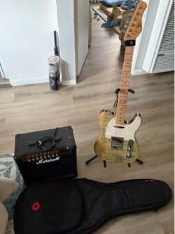 Electric Guitar + Amp and accessories