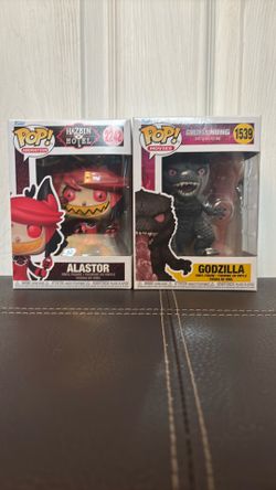Haz been hotel/godzilla Funko pops