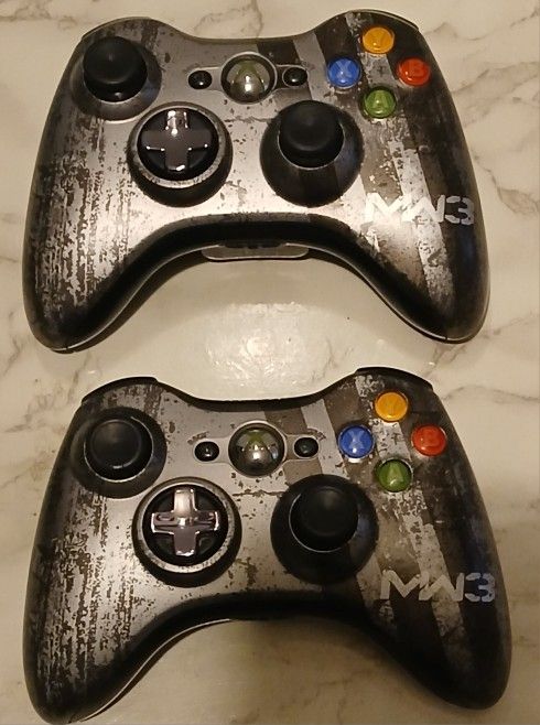 Xbox 360 MW3 Controllers +