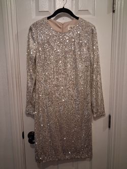 elegant sequined party size6
