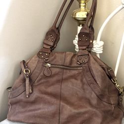 LOCKHEART High Quality Leather Handbag 