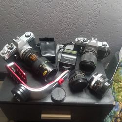 Vintage Cannon Cameras