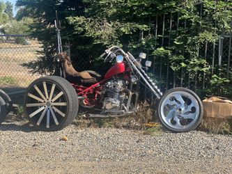 Springer chopper trike project first pic original last pics is plan