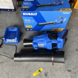Kobalt Gen4 40-volt 520-CFM 120-MPH Battery Handheld Leaf Blower 4.0 Ah TOOL ONLY