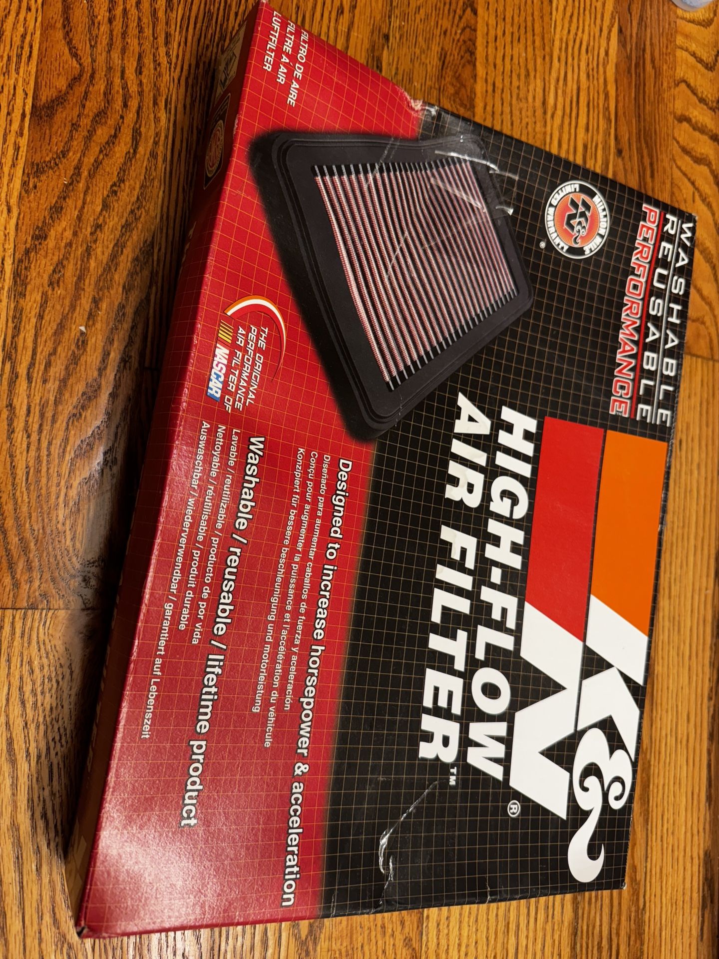 K&N Air Filter 2007 -2018 Jeep JK 