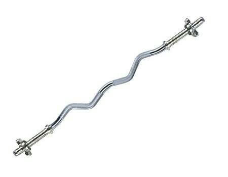 NEW STAR STANDARD 1" EZ CURL BAR CURLING BARBELL