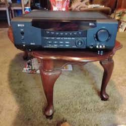 RCA Home Theater Audio Video Receiver  300 Watt   Used 1 Time  Then Put  Away Not Used Since. This Is 1 Of The Good Ones  You Can Hook Up Anythin