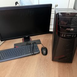 💻 Full Desktop Computer Setup – i7-6700 / GTX TITAN / 2TB SSD / 16GB RAM / 24” Monitor – $350 OBO