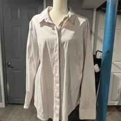 NWOT White Button Up
