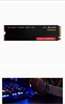 WD Black SN850X NVMe M.2 SSD