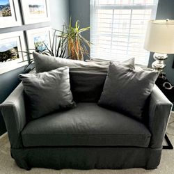 Crate And Barrel Willow Twin Sleeper Chair