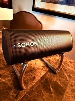 Sonos Roam & Wireless Charger Portable Smart Speaker, Black
