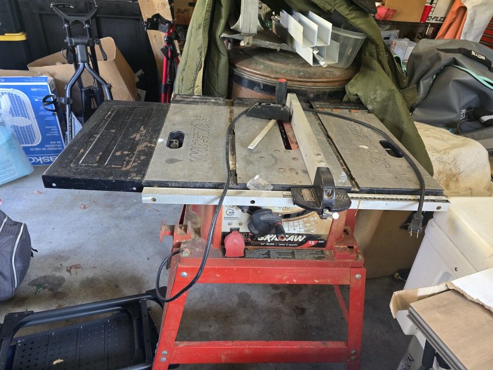 Table Saw & Skill Saw