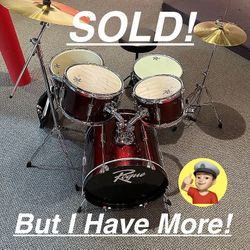 🔥 Complete Drum Set Like New!