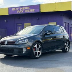 2012 VOLKSWAGEN GTI..1500 DOWN PAYMENT 