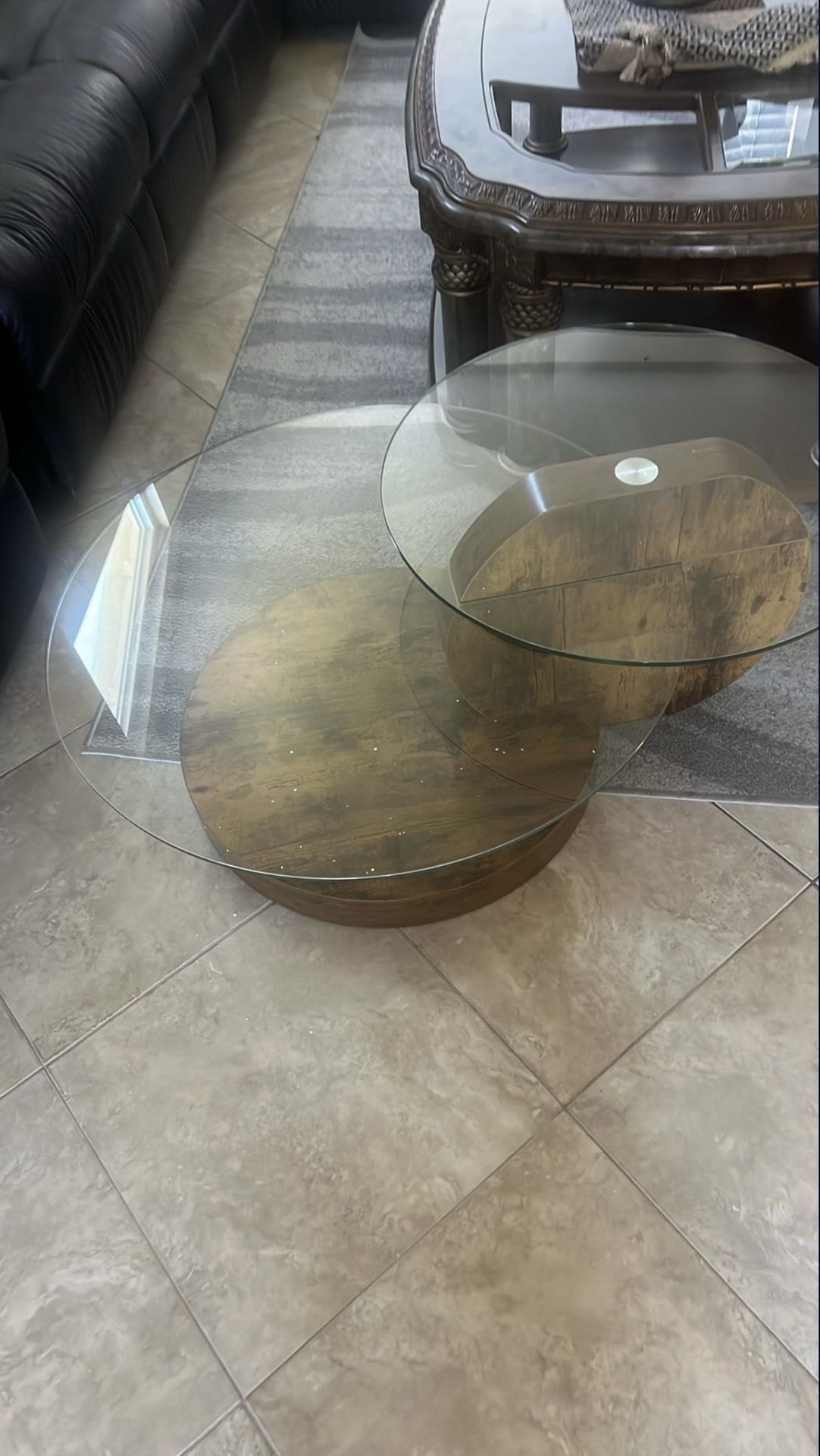 Walnut Colored Coffee Table