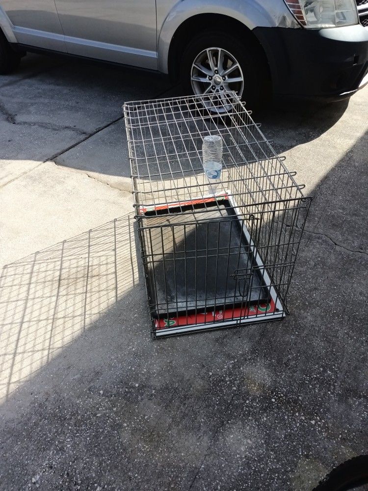 Folding Dog Cage