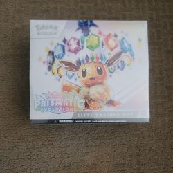 Pokémon BRAND NEW prismatic evolutions elite trainer box scarlet to violet