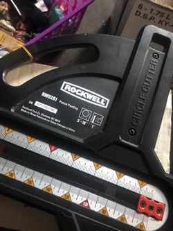 Rockwell circle cutter