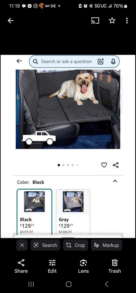 Car Seat Covers For Animals