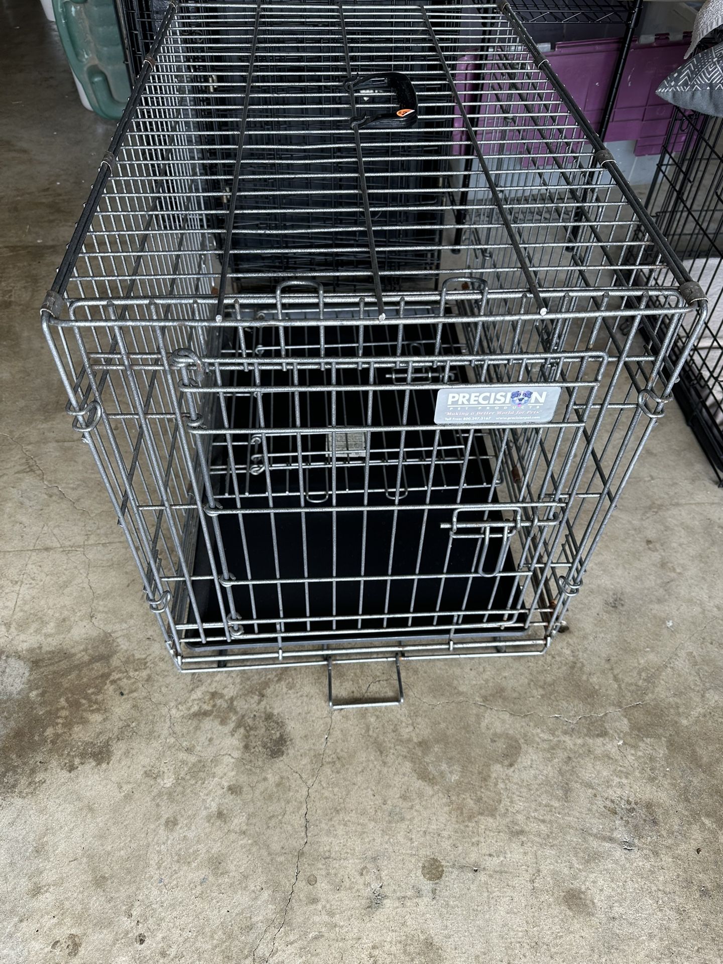 Steel Dog Crate 30x19x22
