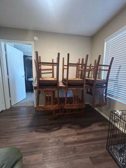 Wood table