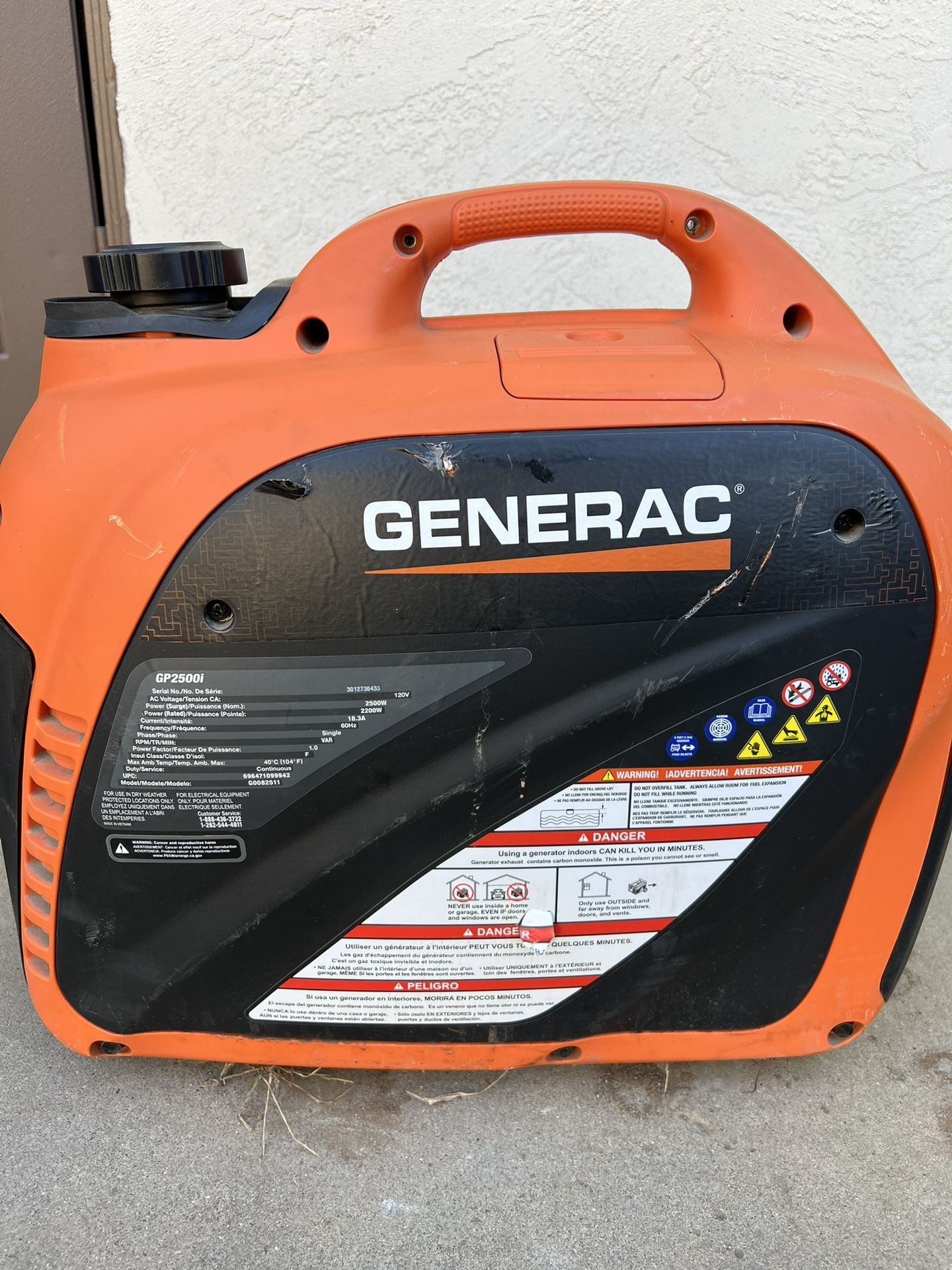 Generac GP2500i Generator