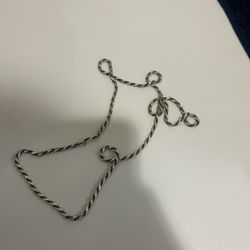 925 Italy Silver Rope Chain 