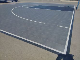 Full basketball court