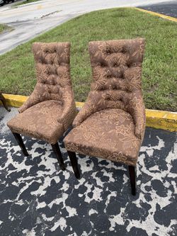 Both Matching Chairs $50