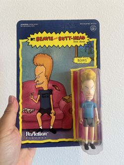 Super7 Beavis & Butthead: Beavis Reaction Figure Multicolor