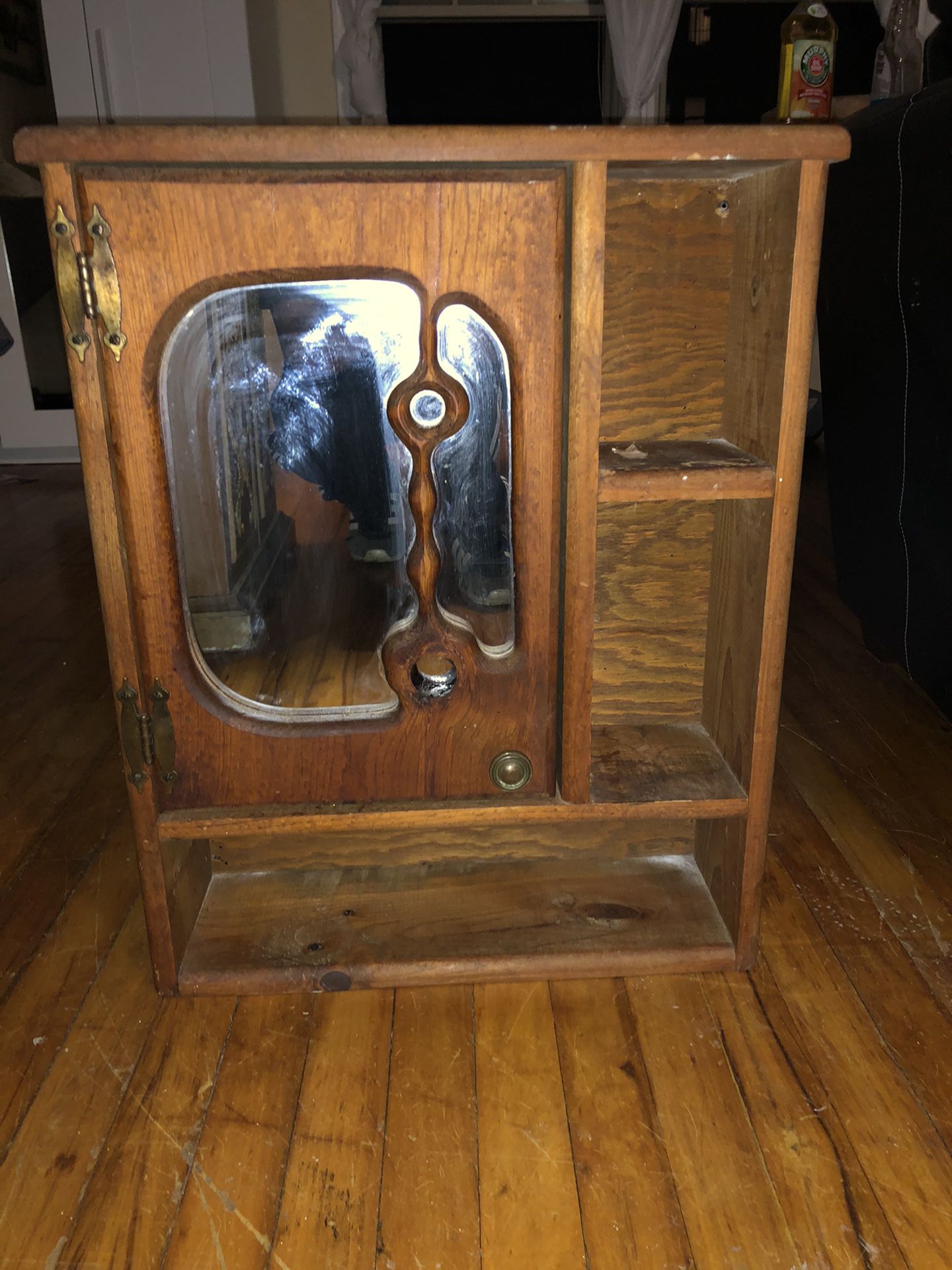 Antique medicine cabinet