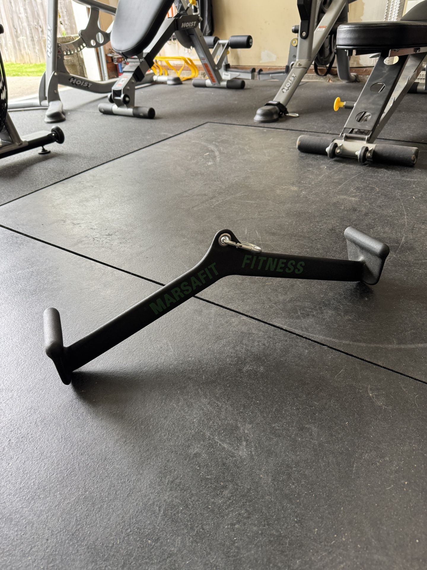Ergonomic Lat pulldown bar/close grip pulldown bar (set)
