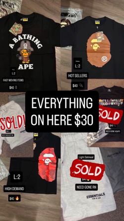 BAPE TEES