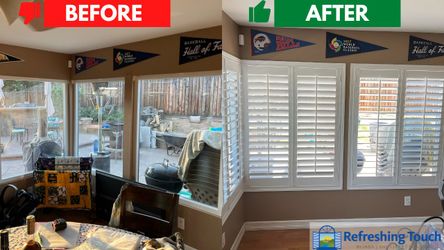 Shutters Elegantes para Un Espacio Más Agradable - Call/Text 909-681-7003