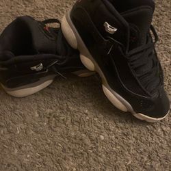 black jordan 6 rings