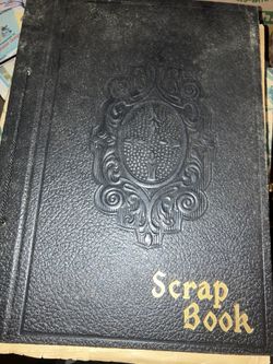 Vintage WWII Scrap Book