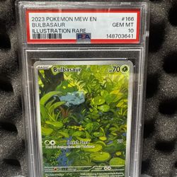 Pokemon Card - Bulbasaur PSA 10