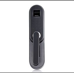 Cerradura de puerta biométrica digital con huella dactilar, teclado con pantalla táctil, contraseña con tecnología antirrobo de seguridad para puerta
