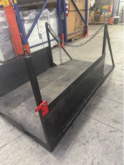 Forklift box ramp