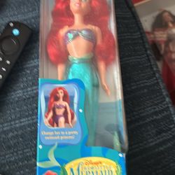 Vintage Disney's The Little Mermaid Ariel Doll 1997 Mattel 17595 NEW SEALED