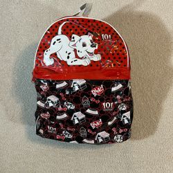 101 Dalmatians Pyramid Vintage 1990’s Vinyl Backpack