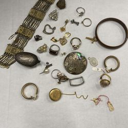 LOT Jewelry Parts and Pieces ALL FOR 