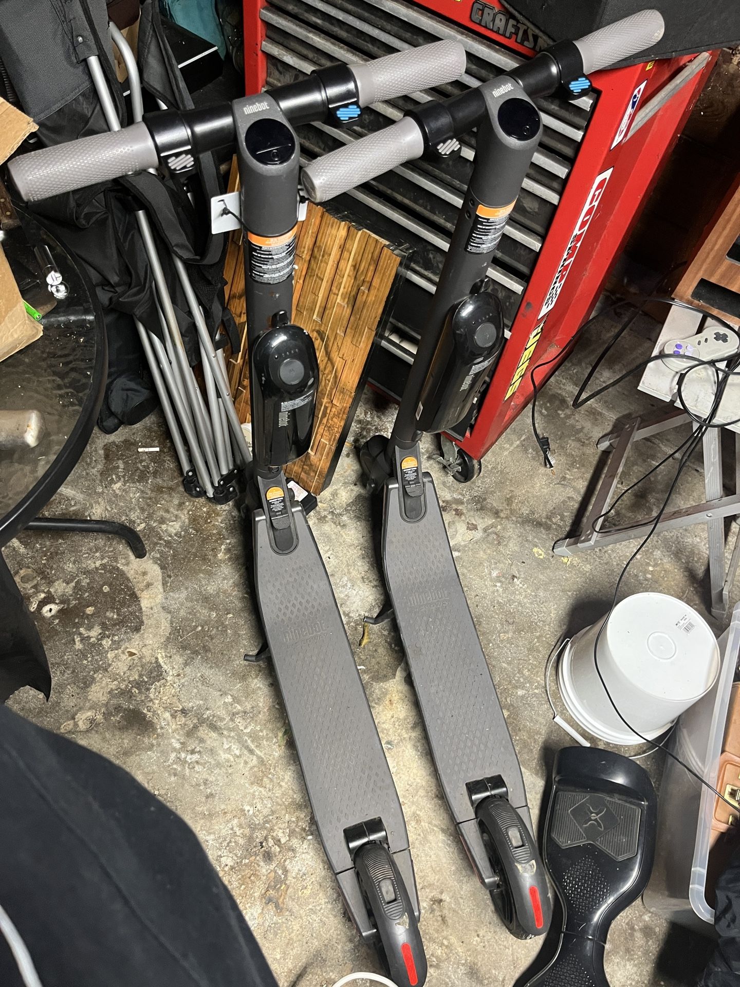 Ninebot Electric Kick Scooters/both Included In Price